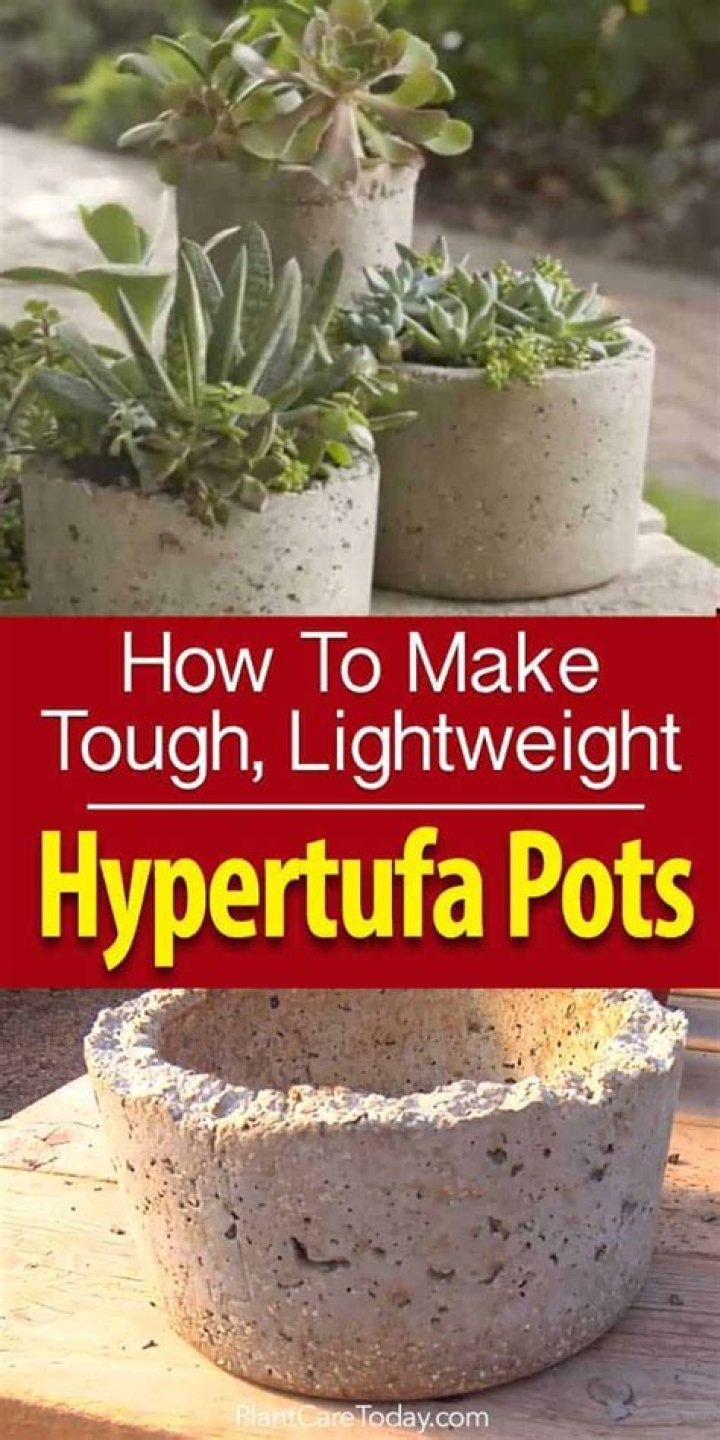 What is a hypertufa pot