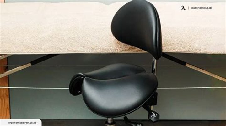What is a saddle seat chair
