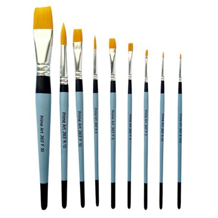 What is a Taklon brush used for