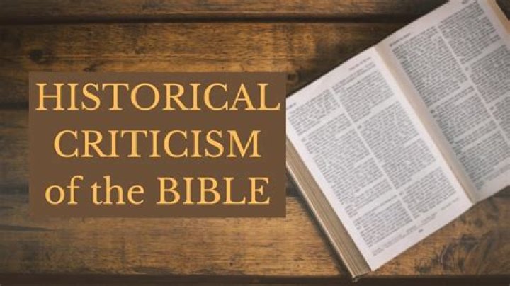 What is biblical historical criticism