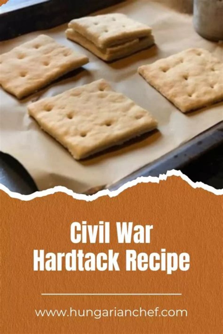 What is Civil War hardtack