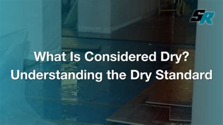 What is considered dry air