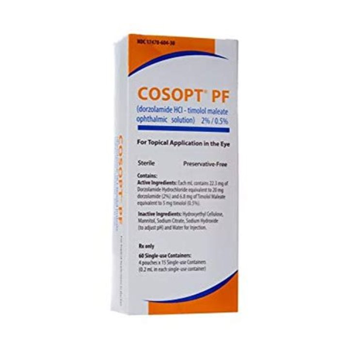 What is Cosopt eye drops used for