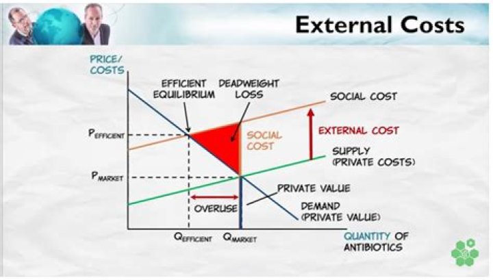 What is external cost economics