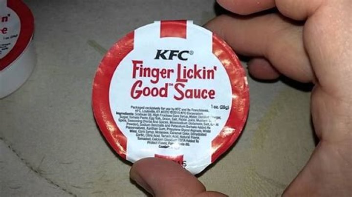 What is finger lickin good sauce at KFC