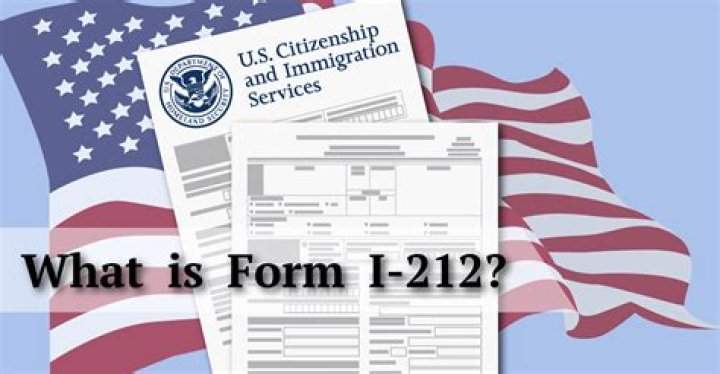 What is Form I 212