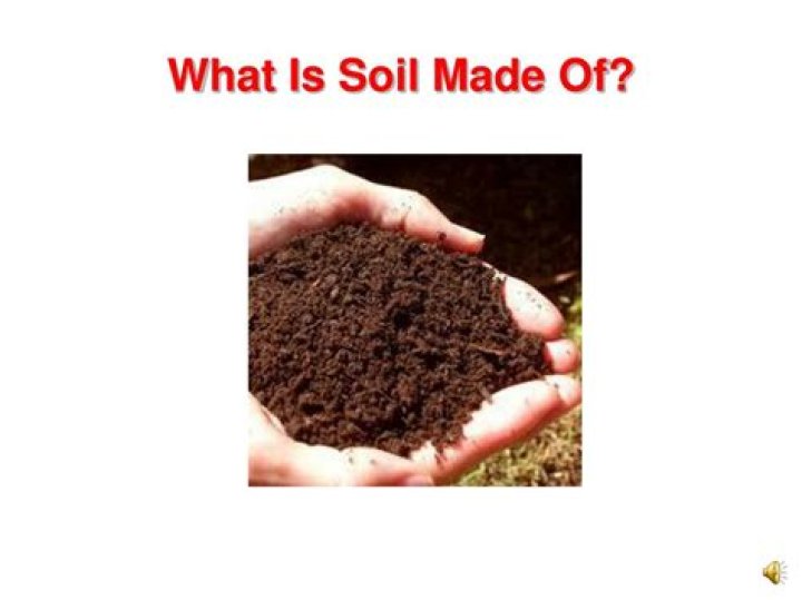 What is garden soil made of