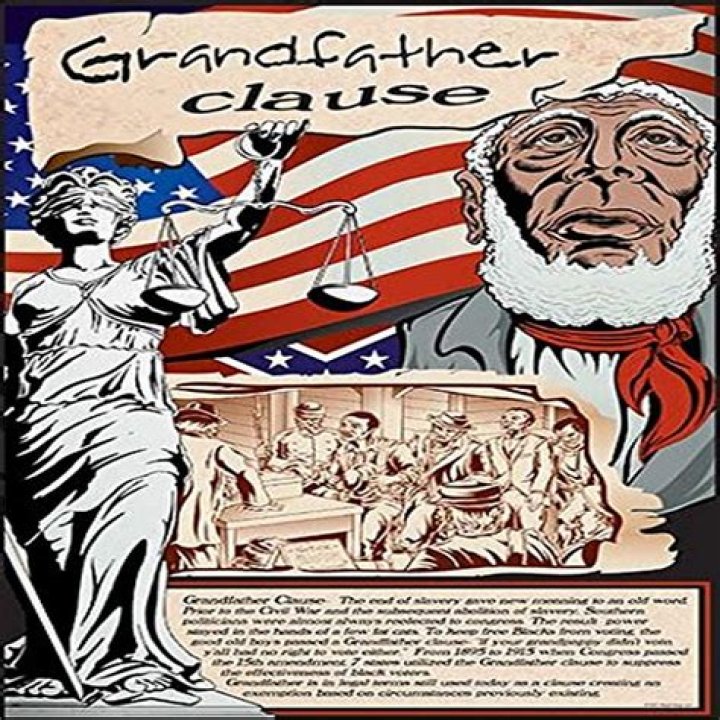 What is grandfather clause in US history