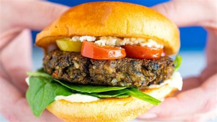 What is habit veggie burger made of