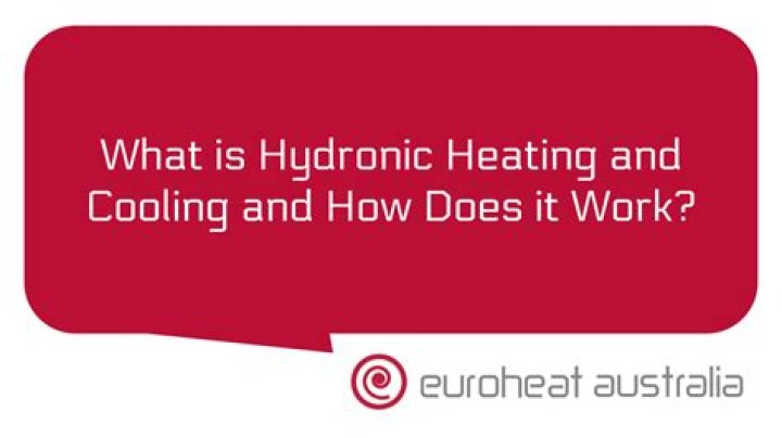 What is hydronic heating and cooling
