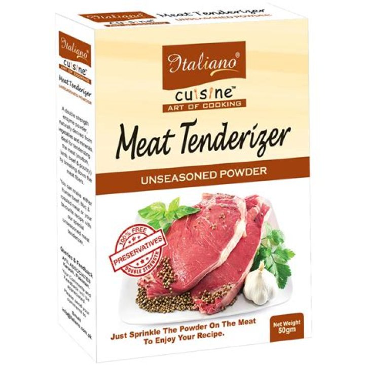 What is in meat tenderizer powder