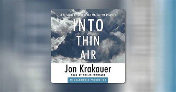 What is Krakauer most worried about at the beginning of into thin air