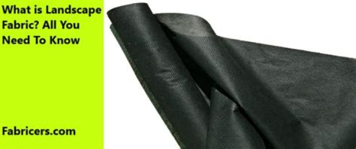 What is landscape fabric used for