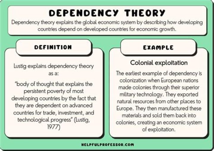 What is meant by dependency theory