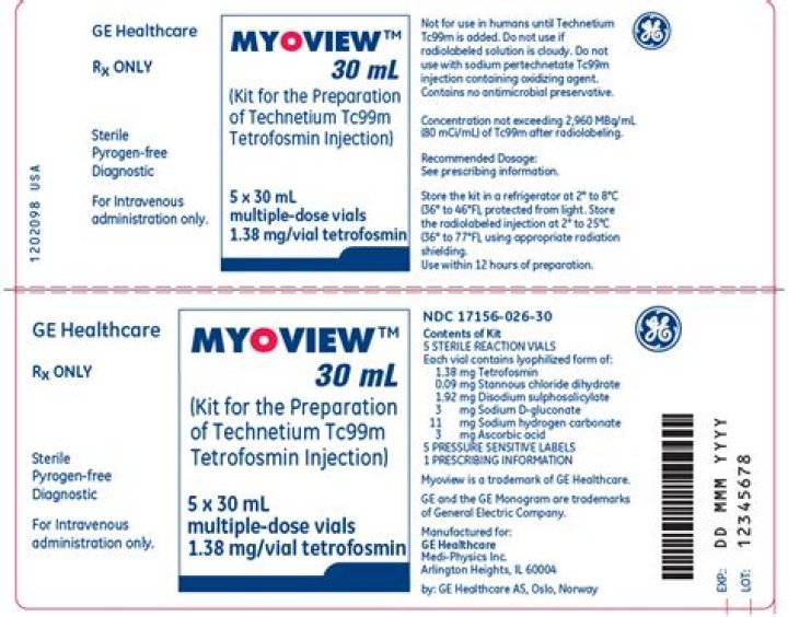 What is myoview used for