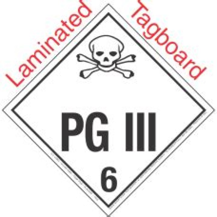 What is PG III placard