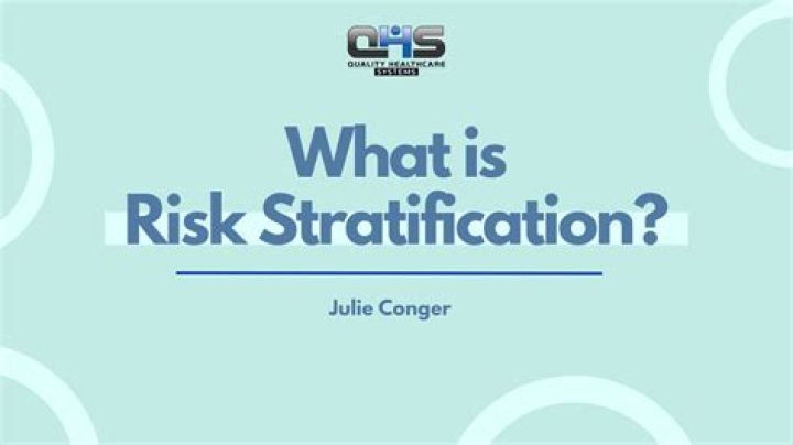 What is risk factor stratification