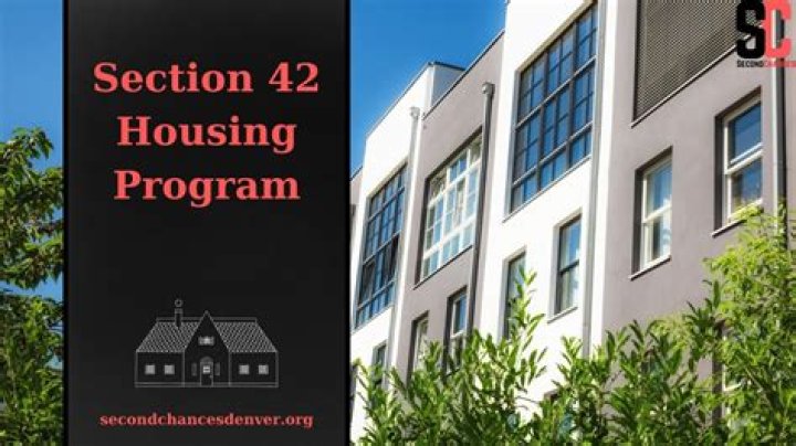 What is Section 42 housing Indiana