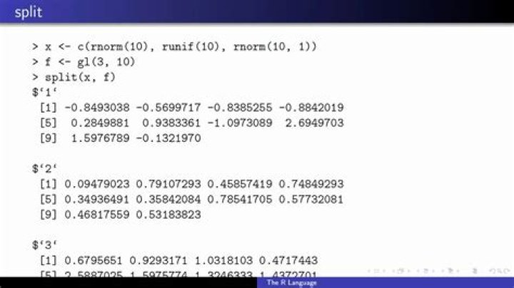 What is tapply in R