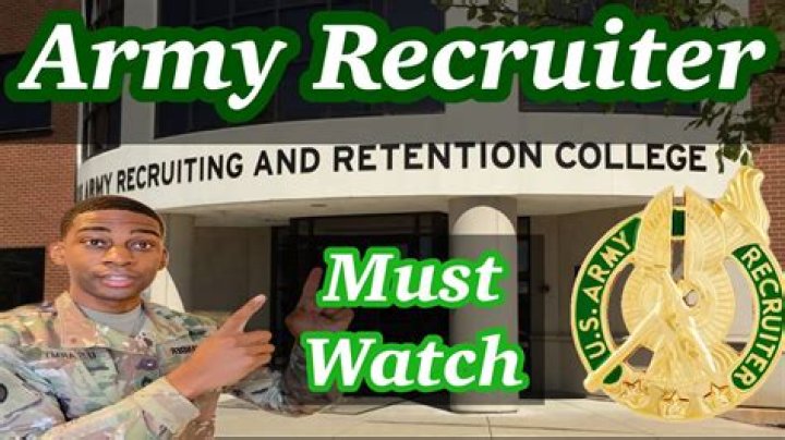 What is the Army recruiter MOS