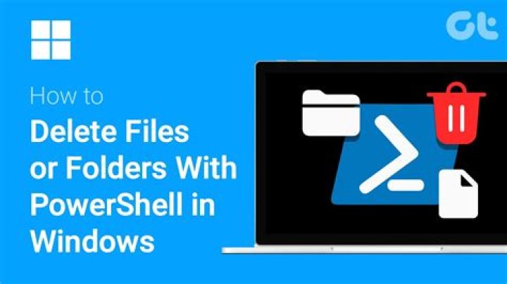 What is the command to delete a folder