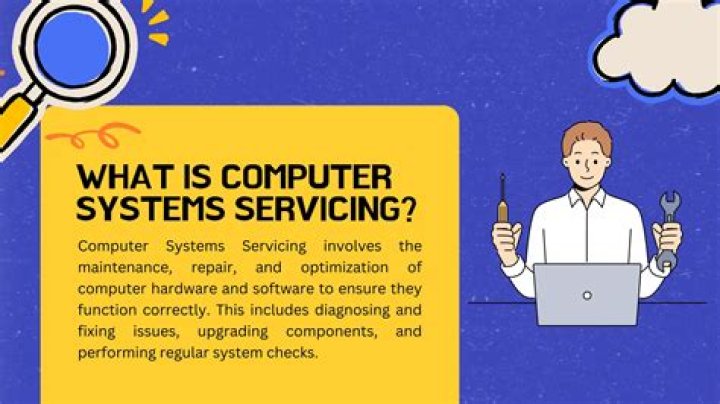 What is the computer hardware servicing