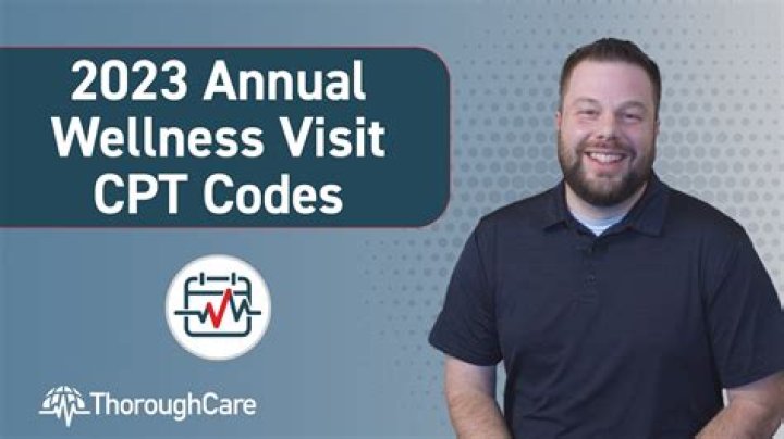 What is the CPT code for wellness visit