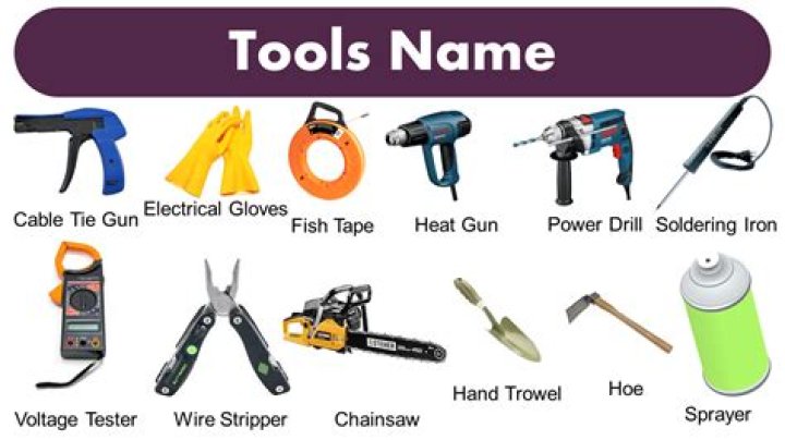 What is the definition of tools and equipment