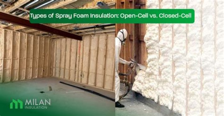 What is the difference between open cell and closed cell insulation