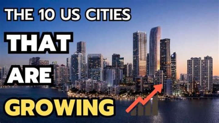 What is the fastest growing city in the US