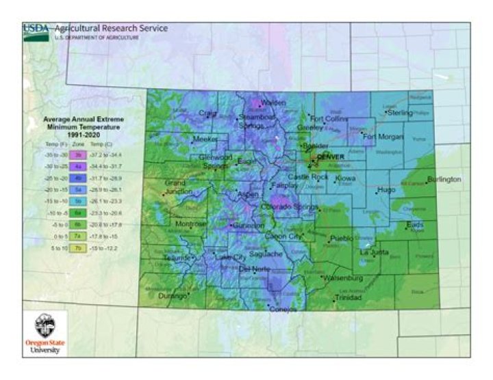 What is the growing season in Colorado