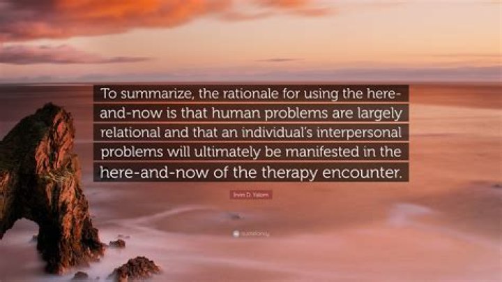 What is the here and now theory