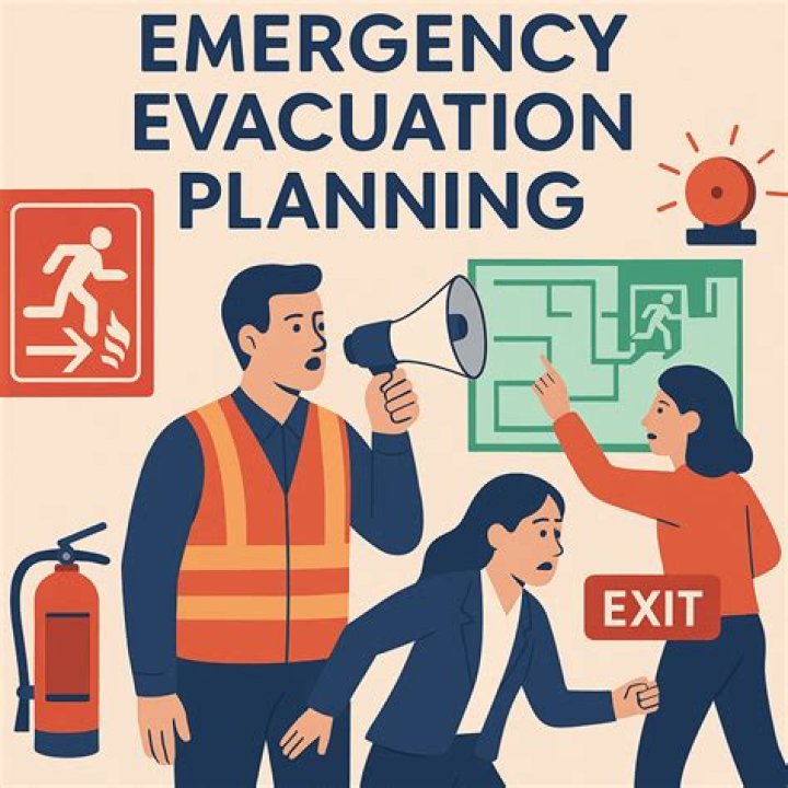 What is the responsibility of an emergency evacuation coordinator