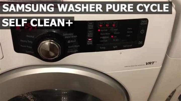 What is the sanitize cycle on Samsung washer