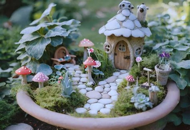 What is the story behind fairy gardens