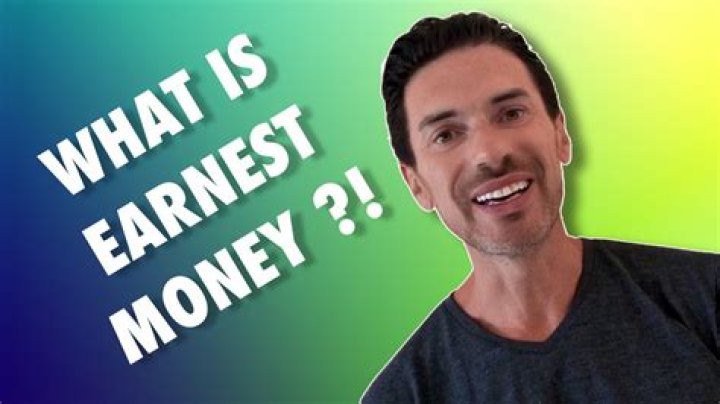 What is the typical earnest money deposit