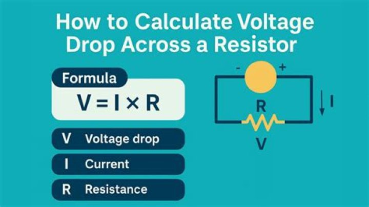 What is the voltage drop across the 2 ohm resistor