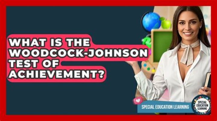 What is the Woodcock Johnson IV tests of achievement