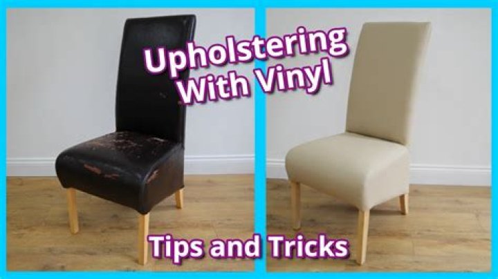 What is vinyl upholstery