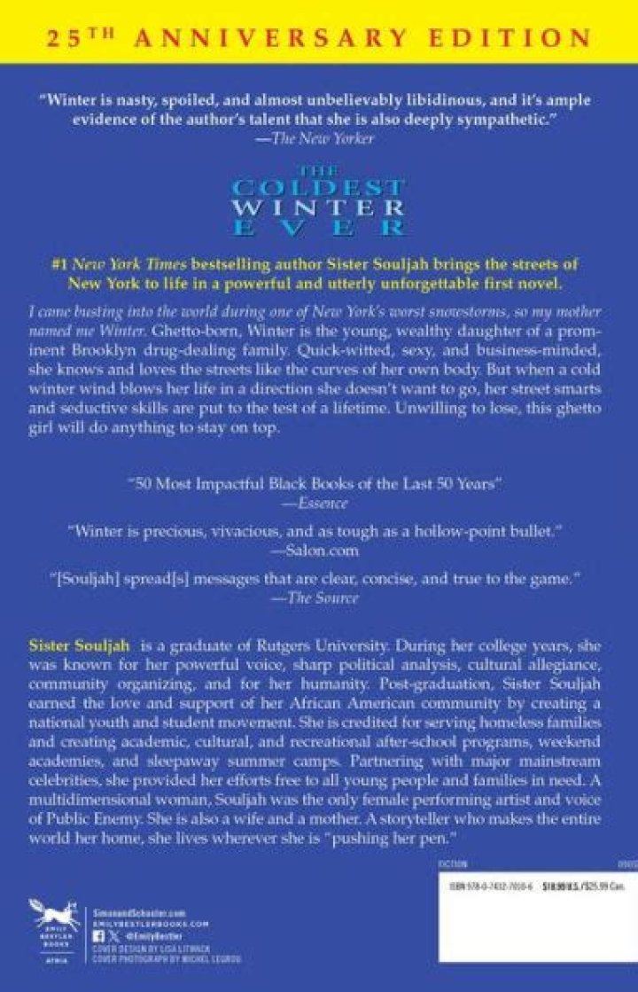 What kind of book is the coldest winter ever