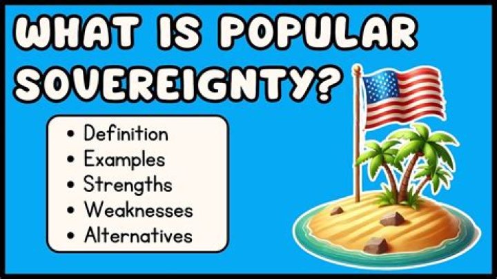 What led to popular sovereignty
