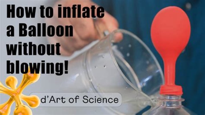 What makes the balloon inflate