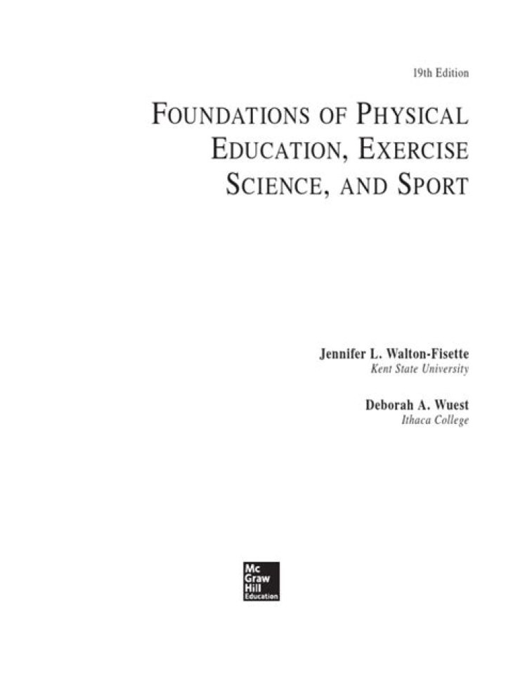 What makes the foundation of physical education strong