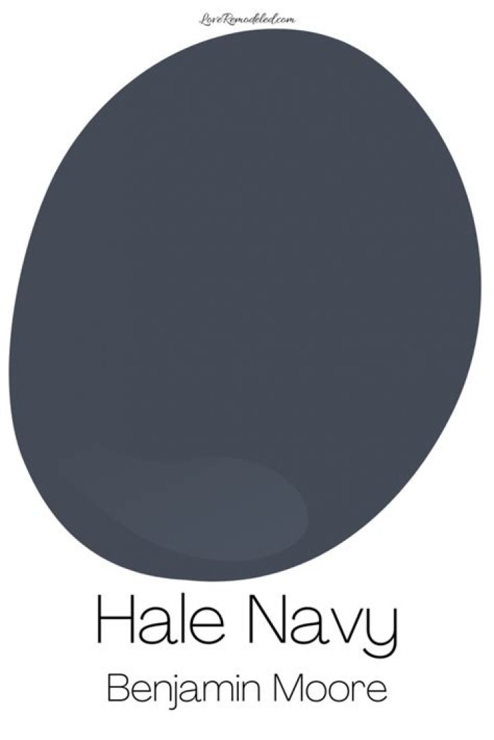 What number is Benjamin Moore Hale Navy