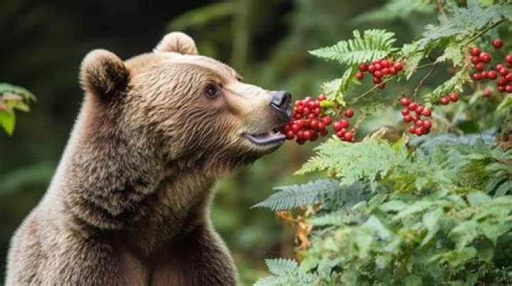 What plants attract bears