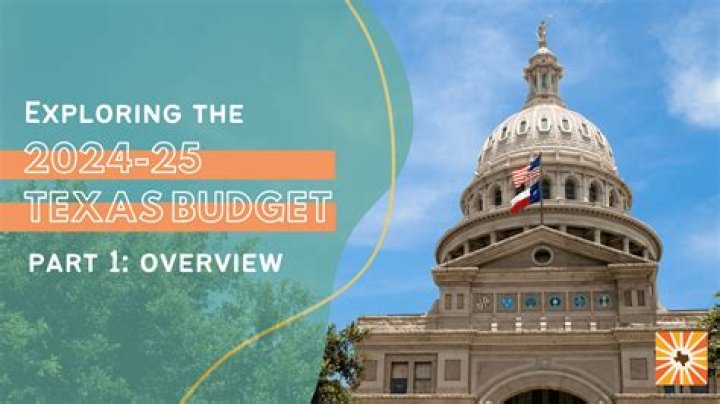 What proportion of the Texas state budget comes from the federal government