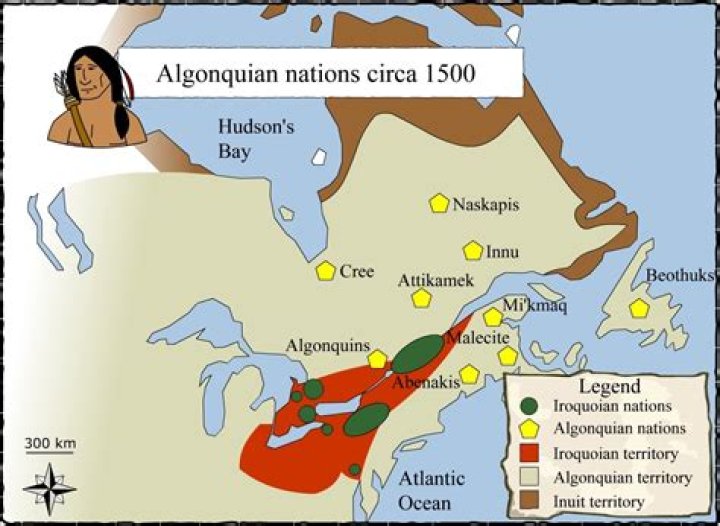 What were the Algonquins known for