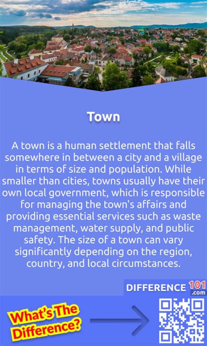 What were the main reason behind the decline of old towns and cities