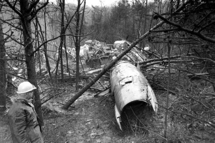 What year was the Marshall plane crash