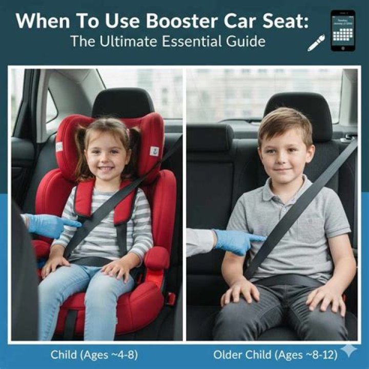 When can I put my child in a booster seat in Washington state